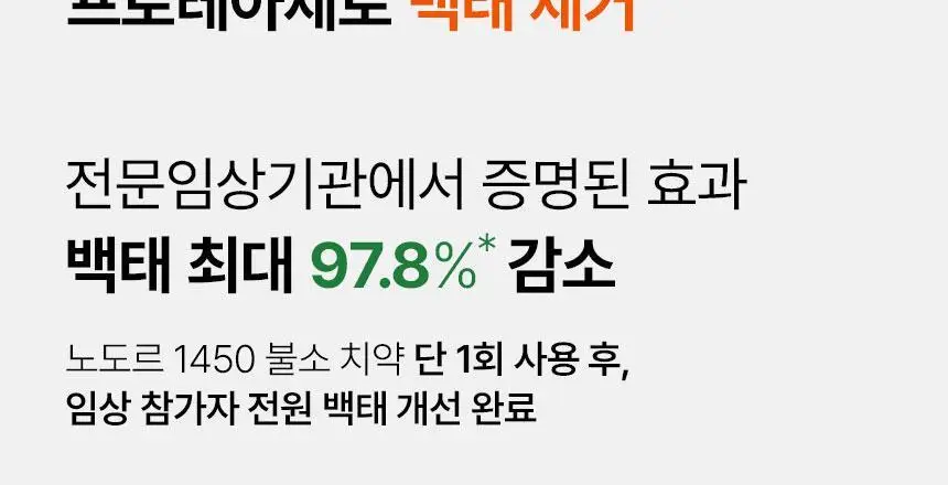 [고불소] 노도르 1450 박하 치약 100g 상세페이지 11